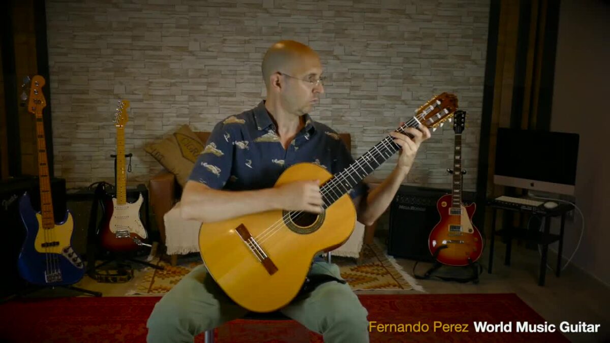 Romanian Gypsy Balkan Guitar (Serba) by Fernando Perez.
